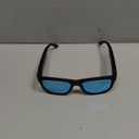 Smart Glasses for Women Men,UV400 Polarized Lenses, Bluetooth Glasses with Speakers, Open Ear Sound, Call/Music,Voice Assistant, Hands Free Calling, Bluetooth Sunglasses Indoor Outdoor Activities-Blue (Black)