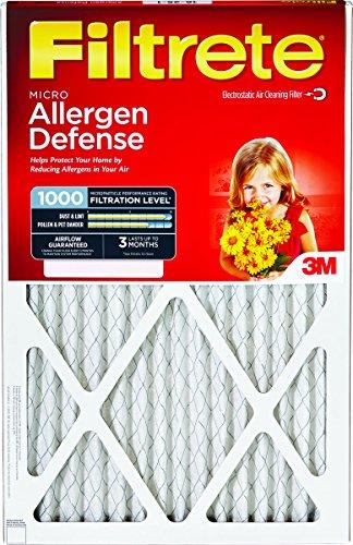 Reduction Filter Electrostatic, Micro Allergen pleated Pack of 1
