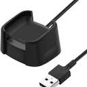 Compatible with Fitbit Versa Charger, Replacement Charging Dock Cable Only for Versa/Versa Lite Smart Watch