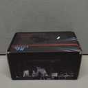 Caster Wheels Sets 5 with Metal Brakes,3 inch Heavy Duty Swivel Castors with 5/16"-18 UNC Threaded stem,Mute Rubber Wheels Replacement for Hardwood,Carpet,Tile, Including Screw Inserts