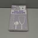 SCIAN Stethoscope Dual Head for Nurses,Doctors,Med Students, Classic Stainless Steel Stethoscope Home Diagnostics Medical Supplies with Carrying Bag, Shinning Green