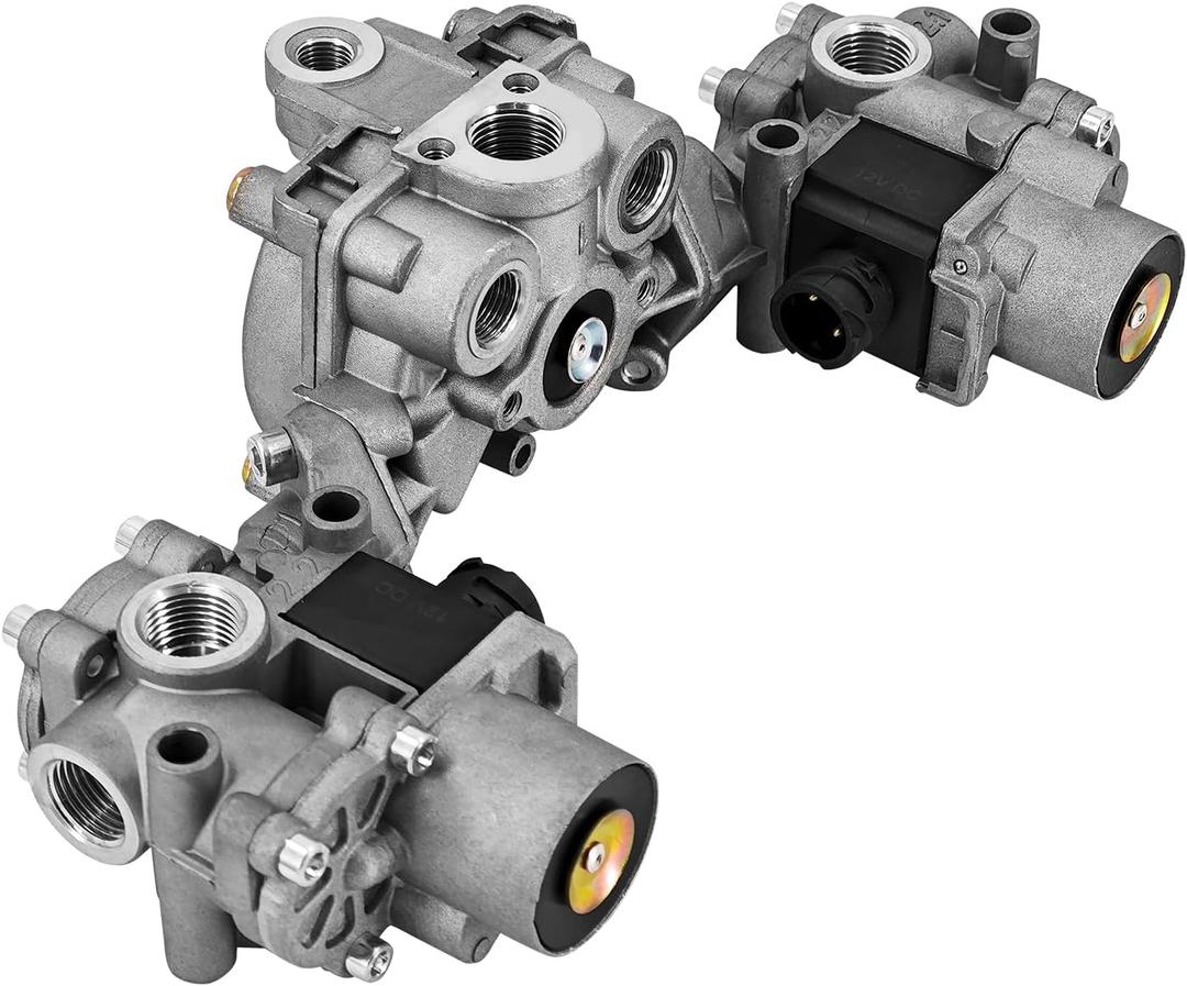 4725001230 S4725001230 Rear ABS Modulator Valve Compatible with Wabco Freightliner Kenworth Mack Meritor Volvo TDAS4725001230 S472-500-123-0 8235-S4725001230 6300-4725001230 WAB4725001230 4725001209