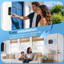 Wireless Doorbell Chime Extender for Home - Digital Door Bells Compatible with Blink Video Doorbell (1st & 2nd Gen)/Google Nest Doorbell (Wired, 2nd & 3rd Gen) / Wired Doorbell Chime