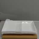 LAUCHUH 3 Tier Serving Tray for Party, Porcelain Tiered Serving Tray Stand Collapsible Sturdier Metal Rack Fruit Tray with 2 Cross Bars for Valentine's Day Dessert Party Display Set, 12 Inch, Bronze