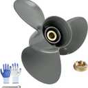 Outboard Aluminum Boat Outboard Propeller for Honda, 14.8x17,OEM No.58133-ZY3-A17HR