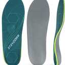 STSVZORR 220 lbs+ High Arch Support Insert Metatarsal Pad Pain Relief Men Women Plantar Fasciitis Insole Orthotic Flat Feet Heel Spur Comfort Standing All Day, Work Boots Shoe Insole Size 13