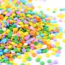 2 x Easter Sprinkles for Cake Decorating Edible Rainbow Confetti Yellow Green Blue Pastel Sprinkles Mix 7 ounce for Cookies Chocolate Ice Cream Cupcake Topper (EXP 12/17/26)