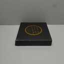 10" Oak Wood Lazy Susan Turntable Organizer, Lazy Susan for Cabinet Dining Table Pantry Kitchen Countertop Spice Bathroom Vanity Tray for Counter Dresser Sink Soap Holder Coffee Table Bar Decor Black