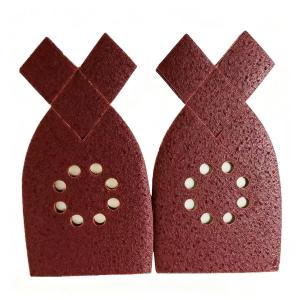 30pcs 40 Grit Sanding Pads Large Mouse Detail Sander Sandpaper 8 Holes Hook and Loop Mouse Sander Pads for Black and Decker KA220G KA230 Mega Mouse Cyclon Sandstorm Craftsman Sanding Sheets