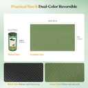 Grenebo Weed Barrier Fabric, 4FT x 50FT, Non-Woven Landscape Fabric, Easy to Cut & Fray-Resistant, Breathable & Permeable, Landscaping Fabric with 15 Stakes, for Gardens, Flower Beds, Vegetable Plots