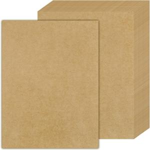 Kraft Paper,Kraft Cardstock for Arts, Crafts, Office, 70 Sheets 8.5 x 11 Inches 180GSM Kraft Paper (Kraft paper-70pcs)