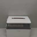 CTIME 3Tier Medicine Organizer  Portable Medicine Cabinet with Leather Handle, Empty First Aid Kit for Home