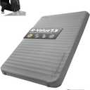 KingCamp Self Inflating Sleeping Pad, R 7.9 Air & Foam Camping Mattress 2 Person, 3" Thick Full Size Double Sleeping Pad with Pump Sack for Camp Tent Outdoor Car, PVC Free (Grey)