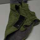 EMUST Dog Jackets for Winter, Cold Weather Coats for Dogs, Soft Winter Jackets for Medium Large Dogs, Pet Vest for Small Medium Large Dogs, Green, L (Large(Pack of 1))