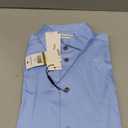 Calvin Klein Kids Sateen Shirt (Big Kids) (14, Light Blue)