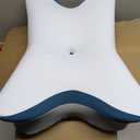 Cervical Pillow for Neck Pain Relief - Ergonomic Neck Pillow for Sleeping Contour Memory Foam Pillows with Cooling Pillowcase, Orthopedic Bed Pillow for Side Back Stomach Sleepers (Light Blue)