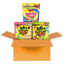 SOUR PATCH KIDS Original, SOUR PATCH KIDS Watermelon, and SWEDISH FISH Mini Soft & Chewy Candy Variety Pack, Family Size, Bulk Candy, 3-1.8 lb Bags (EXP 12/13/25)