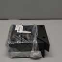 Couch Legs Replacement Plastic Triangle Corner Sofa Black Couch Legs with Screws Chair Sofa Feet Replacement Furniture(4 Sets)