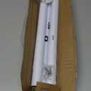 Closet Rods for Hanging Clothes, 1.3 Inch Diameter Heavy Duty Closet Rod 17-39 Inch Adjustable Clothes Hanging Bar Matte White Shower Curtain Rods for Closet, Wardrobes, Bathroom, Windows