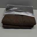 MEETSKY Couch Cover Oversized Chair Covers for Dog, Washable Sofa Covers for Reclining Loveseat/FutonCouch Protector Decorative Modern Style for Living Room(Large: 71" x 102", Chocolate)