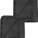 16"X42" Moving Blanket,
Heavy Duty Packing Blankets for Protecting Furniture Moves Storage, Professional Quilted Wrapping & Shipping Pads(Black)
Pack of 2