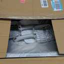 2PACK Stainless Steel Cat Litter Box, L High Sides Litter Box