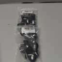 2 x caution 16Pcs M8 Screw in Furniture Glide Leveling Foot Adjustable Feet Glide Leveler Furniture Legs