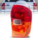 Tail Light Compatible with Toyota RAV4 2001 2002 2003 Rear Brake Lamp Right Passenger Side Taillight Replaces TO2819125 (Bulbs are not include)