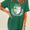 Musical Shirts Women Shiz University Tshirt Changed for Good Witch Musical Movie Tees Graphic Short Sleeve Tops Green (Green, XL)