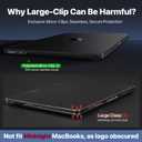 Soonjet for MacBook Air 15 inch Case | M5 M4 M3 M2 2026 2025-2023 | Noble Black Clear | Top-Tier Matte Finish | Ultra Thin Armor | Hard Shell Laptop Cover