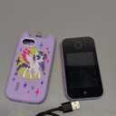 Kids Smart Phone for Girls Gifts - Toddler Christmas Birthday Gift for Age 3 4 5 6 Year Old, Kids Cell Phone Toy with Touchscreen, Dual Cameras, Learning, Kid Mp3 Player, Games with 32 GB Card