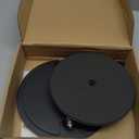 Desktop Projector Stand Table, Foldable Tabletop Projector Holder Mount with 1/4" Screw and 360 Rotating Mental Base, Easy Setup Stand for Most Projectors for Home, Office, Outdoor Projection