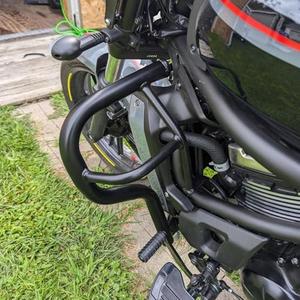 SHINKXMT Motorcycle VN650 Engine Crash Bar Engine Guard Frame Sliders Bumper Highway Bars Falling Protector fit for Ka&wa&sa&ki Vulcan S EN650 Accessories 2015-2025 Engine Guard