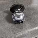 Matte Black Door Knobs with Lock and Key，Exterior and Interior Door Lock for Bedroom, Entry Door Handle for Front Door