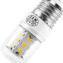 MIFLUS LED 5304511738 Appliance Li.GHT Bulb/Refrigerator Li.GHT Bulb 5304511738/Kei D34l E26/E27 Refrigerator Bu.lb,LED Bulb (3.5W 85V-265V E26/27) Appliance Light Bulb