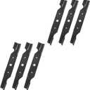 Keycci 187256 Lawn Mower Blades, Compatible with 54" Hu-sqvarna EZ5426, GT2254, GTB54A Lawn Mower, Replace 532187254 532187256 539112053 6 Pack