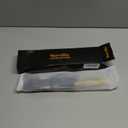 Terviiix Hot Comb for Lace Front Wigs, Curved Teeth Pressing Combs for Black Women Hair, Anti-Scald Straightening Comb, Electric Heat Comb, Temperature Adjustable, 60 Min Auto Shut Off