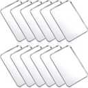 Mimorou 12 Pcs Baking Sheet Stainless Steel Cookie Small Metal Sheet Pans Professional Rectangle Oven Trays Kitchen Baking Cooking Oven and Toaster, Dishwasher Safe