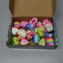 24 Pack Axolotl Slow Squishy Toys Soft Stress Relief Fidgets Toys for Kids Boys Girls Party Favors Novelty Prizes
