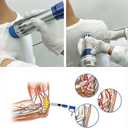 Portable Extracorporeal Shock Wave Machine, Touch Screen Massage for Therapy Pain Relief