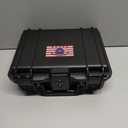 TSA Case for Handgun, TSA Approved Travel Case, Waterproof & Shock Proof Lockable handgun case, 10.6*8.8*4 Inches 9mm Pistol Case Hard Shell