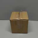 Mkono Tissue Box Cover Square Open-Bottom Wood Tissue Box Holder Decorative Facial Cube Organizer Modern Farmhouse Decor for Bathroom Bedroom Dresser Living Room Office Dorm, Dark Brown