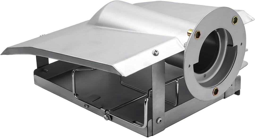 Wood Chip Housing Kit Replacement for Masterbuilt Digital Electric Smokers, Housing for Wood Chip Tray and 2" Diameter Loader, Replacement Parts 9907170027 for 20071117, MB20070619, MB20071117 etc.