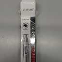 Ear and Nose Hair Trimmer Clipper - 2026 Professional Painless Eyebrow & Facial Hair Trimmer for Men Women,Battery-Operated Trimmer with IPX7 Waterproof,Dual Edge Blades for Easy Cleansing White