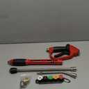 Tool Daily Pressure Washer Gun with Replacement Wand Extension, 30 Degree Curved Rod, 5 Nozzle Tips, 4000 PSI (47inch)