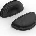 Asidrama 10 Pack 3 Inch(76mm) Matte Black Kitchen Cabinet Handles, Bin Cup Cabinet Pulls Kitchen Cabinet Hardware for Cupboard Drawer Pulls (3" Hole Center)