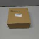 4-Oz Ceramic Espresso Cups Set - Multi-Color, Handle-Free Design for Home & Cafe | Dishwasher-Safe Stoneware Cups (Kiln turning green, 4)