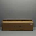 Island Light for Kitchen, 4-Light Linear Chandelier Pendant Lighting for Kitchen Island, Matte Black Dining Room Light Fixture Over Table with Clear Glass Shades