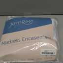 JamRest Zippered Mattress Encasement Queen, Zipper Enclosed Mattress Waterproof Protector, Breathable & Noiseless Bed Mattress Cover(7-15 in. Deep)