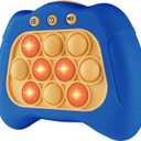 Pop The Target! Handheld Speed Push Game Machine: A Fun Multiplayer Game for Family. Sensory Fidget Toy Christmas Toys Gifts for 6 7 8 9 10 11 12 Years Old Kids Road Trip Car Games Kids Blue